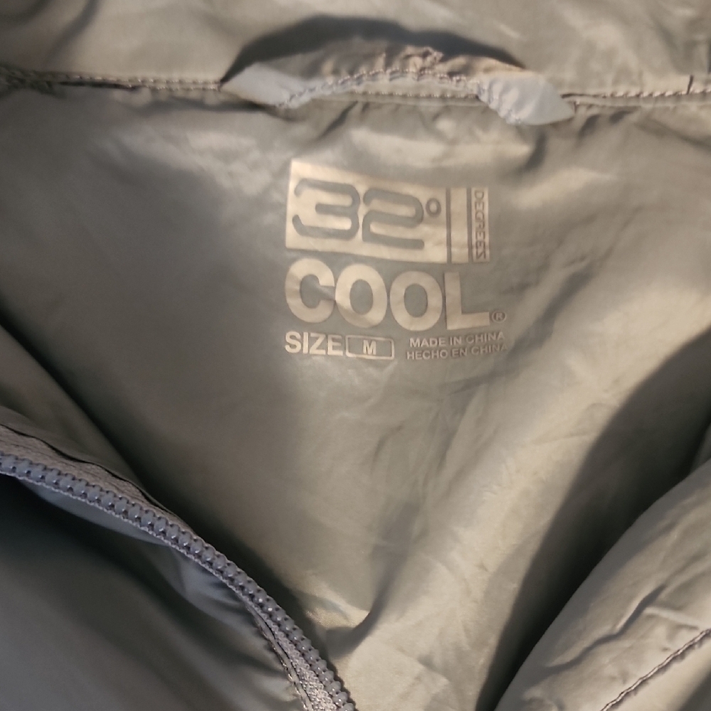 32 Degrees Blue Ski Jacket Water-Resistant Stretch - Picture 2 of 7